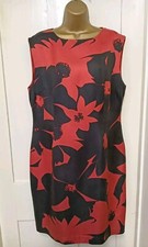 Jaeger Ladies 100%silk Dress Size UK 16.  Z10