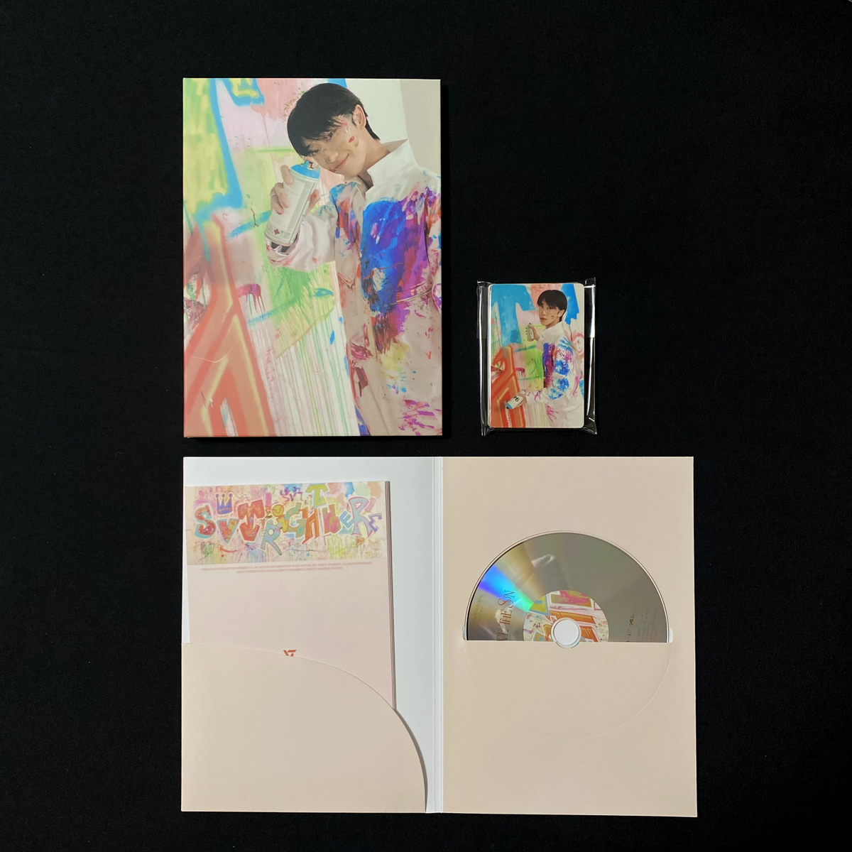SEVENTEEN 4th album face the sun carat ver. The8 complete