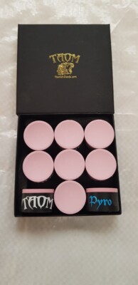 TAOM Snooker Pool Kreide Pyro Pink Hergestellt In Finnland