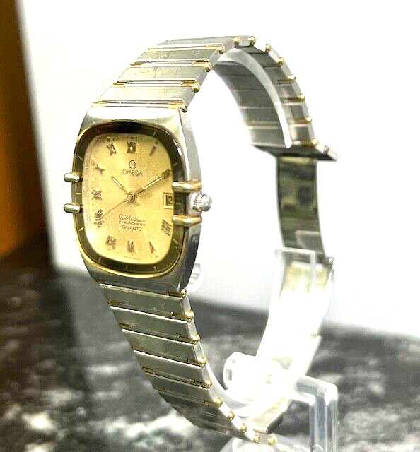 Vintage Omega Constellation Manhattan Quartz Stainless steel & 18k yellow gold image 4