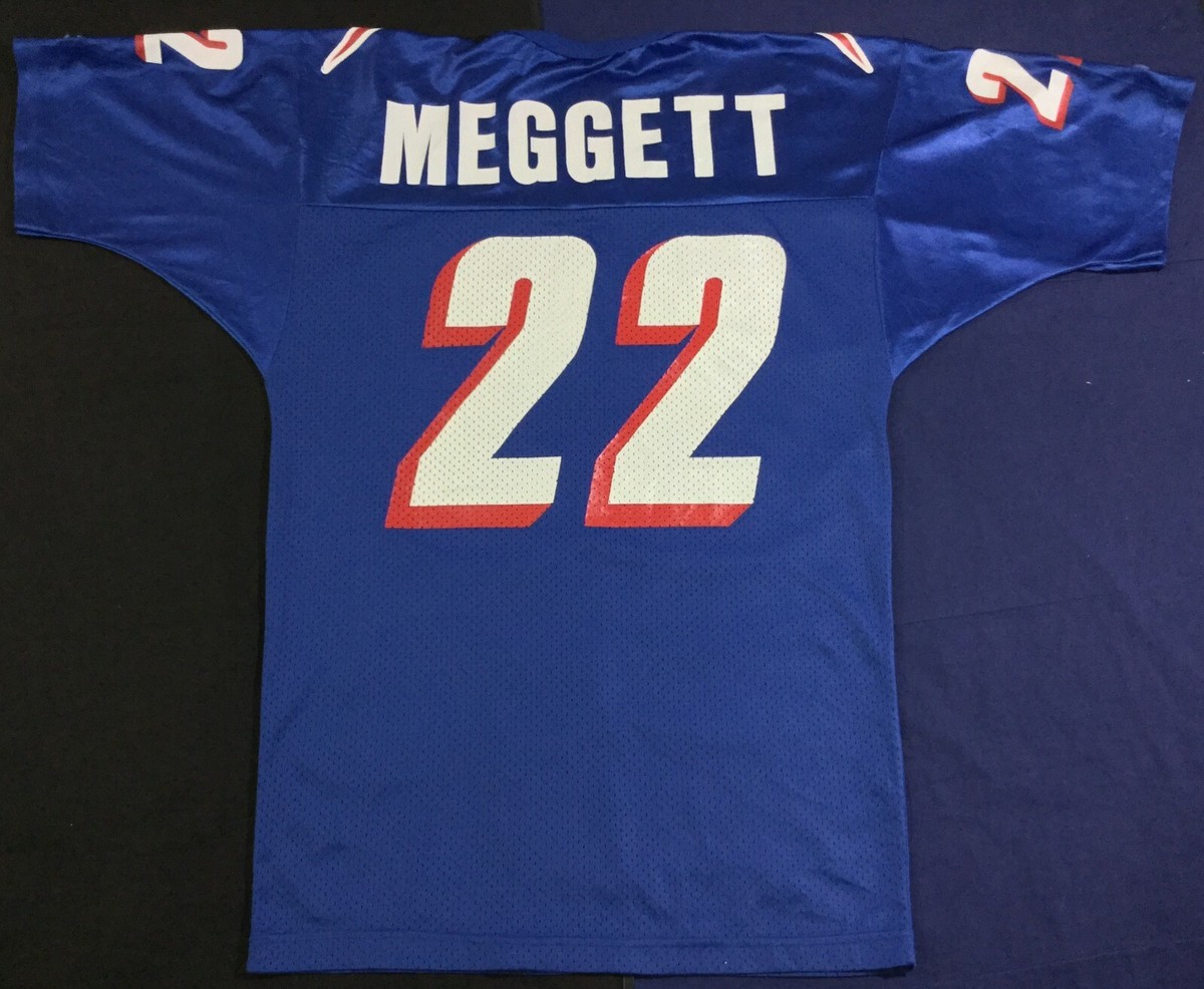 チャンピオン NFL ペイトリオッツ #87 ゲームジャージー USA製 90s New England Patriots Dave Meggett #22 Football-NFL Champion Jersey