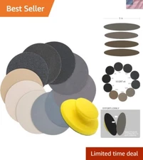 5-Inch Fine Grit 80 to 7000 Sanding Paper - Ideal for Automotive and Wood Crafts