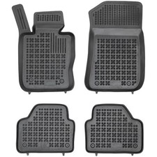 Gummi Rezaw-Plast Fußmatten für BMW X1 E84 2009-2016 Gummi-Autoteppich-Set strap