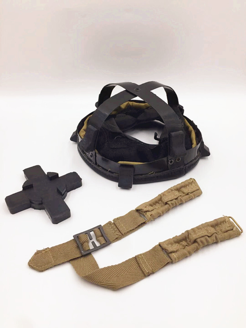 Replica WW2 Helmet Liner UK MK2 Liner W Leather Chinstrap Shell