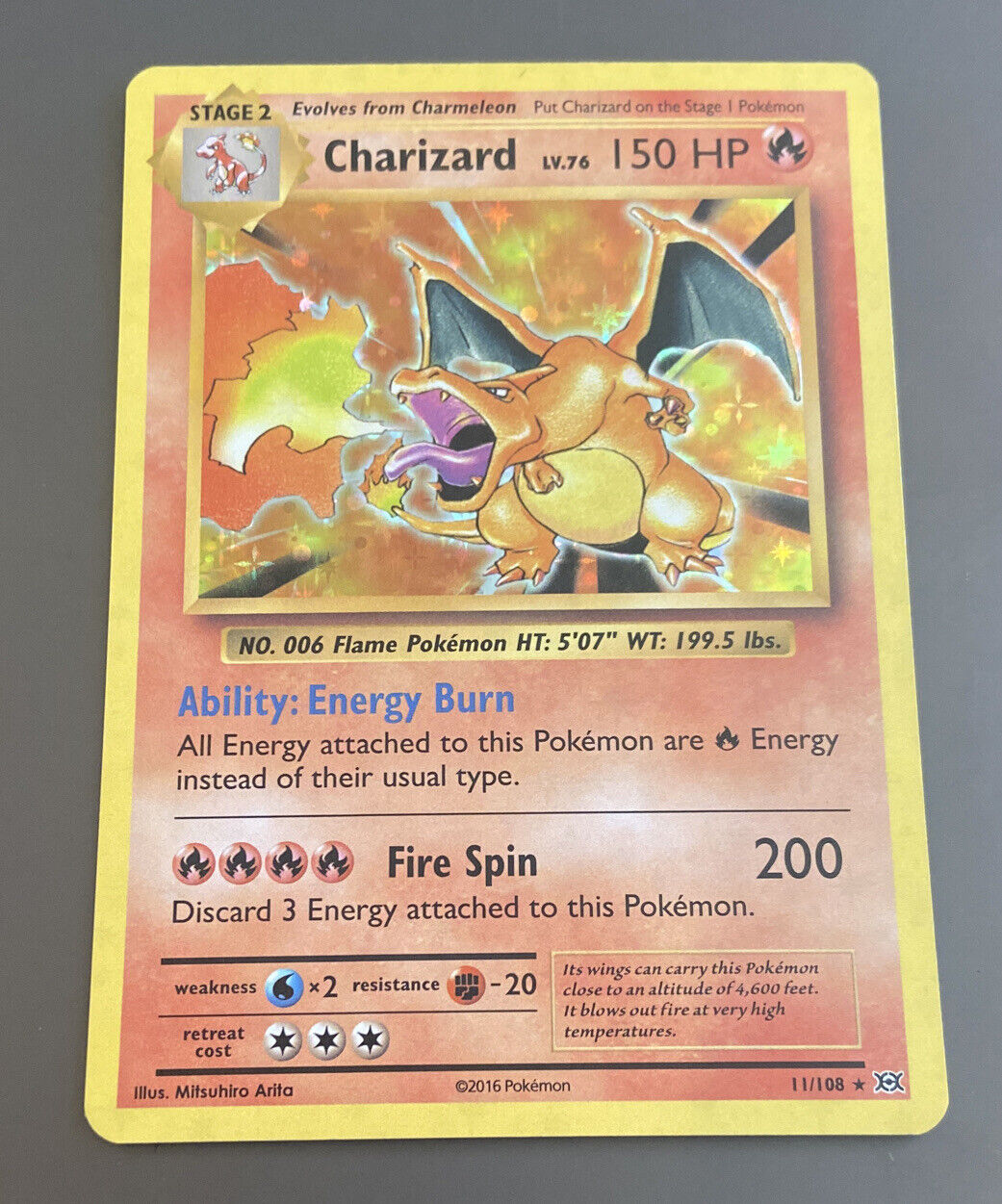 Mavin  Charizard XY Evolutions NM 11/108 Holo Foil Rare Nice Centering  Pokemon TCG