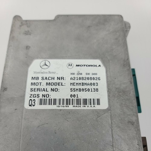 2000 Fits Mercedes-Benz Communication Ecu Module A2108208026 Oem - Picture 11 of 12