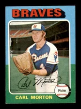 1975 Topps #237 Carl Morton EXMT+ Braves 505158