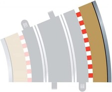 Scalextric Radius 3 Curve Outer Borders 22.5  x 4