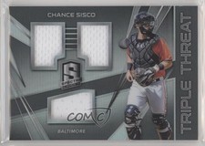 2018 Panini Chronicles Spectra Triple Threat Materials 97/199 Chance Sisco s3g