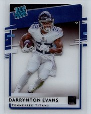 2020 Donruss Clearly Rated Rookies #33 Darrynton Evans (ref 193310)