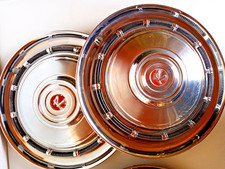 1965 Amc Rambler Hubcaps Stainless Steel Ss Set Of 4 1965 Amc Rambler Hubcaps Stainless Steel Ss Set Of 4