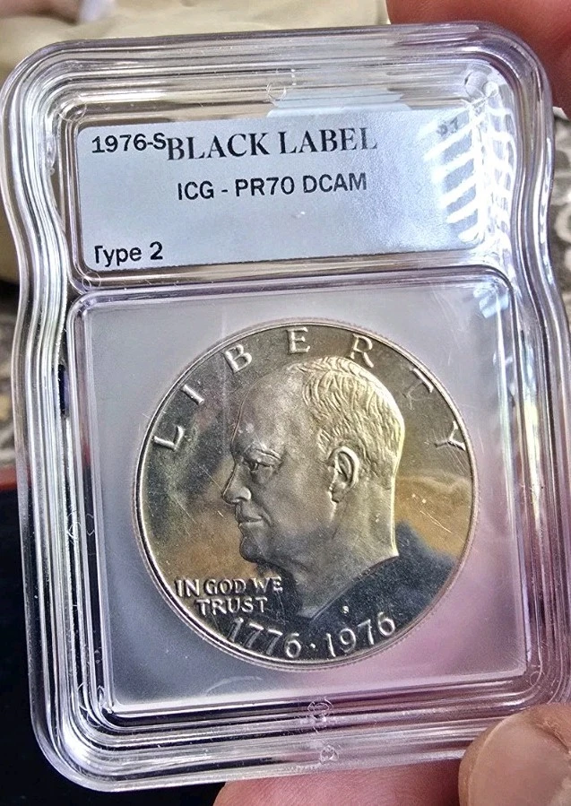 u*6様 アメリカ　銀貨 プルーフ　1976-S アイゼンハワーダラー PR 6 ICG 1976 Eisenhower Dollars (1971-1978) for sale | eBay