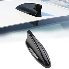 1 Pcs Car Exterior Shark Fin Antenna Cover For Honda Civic 11th 2022 Up Black