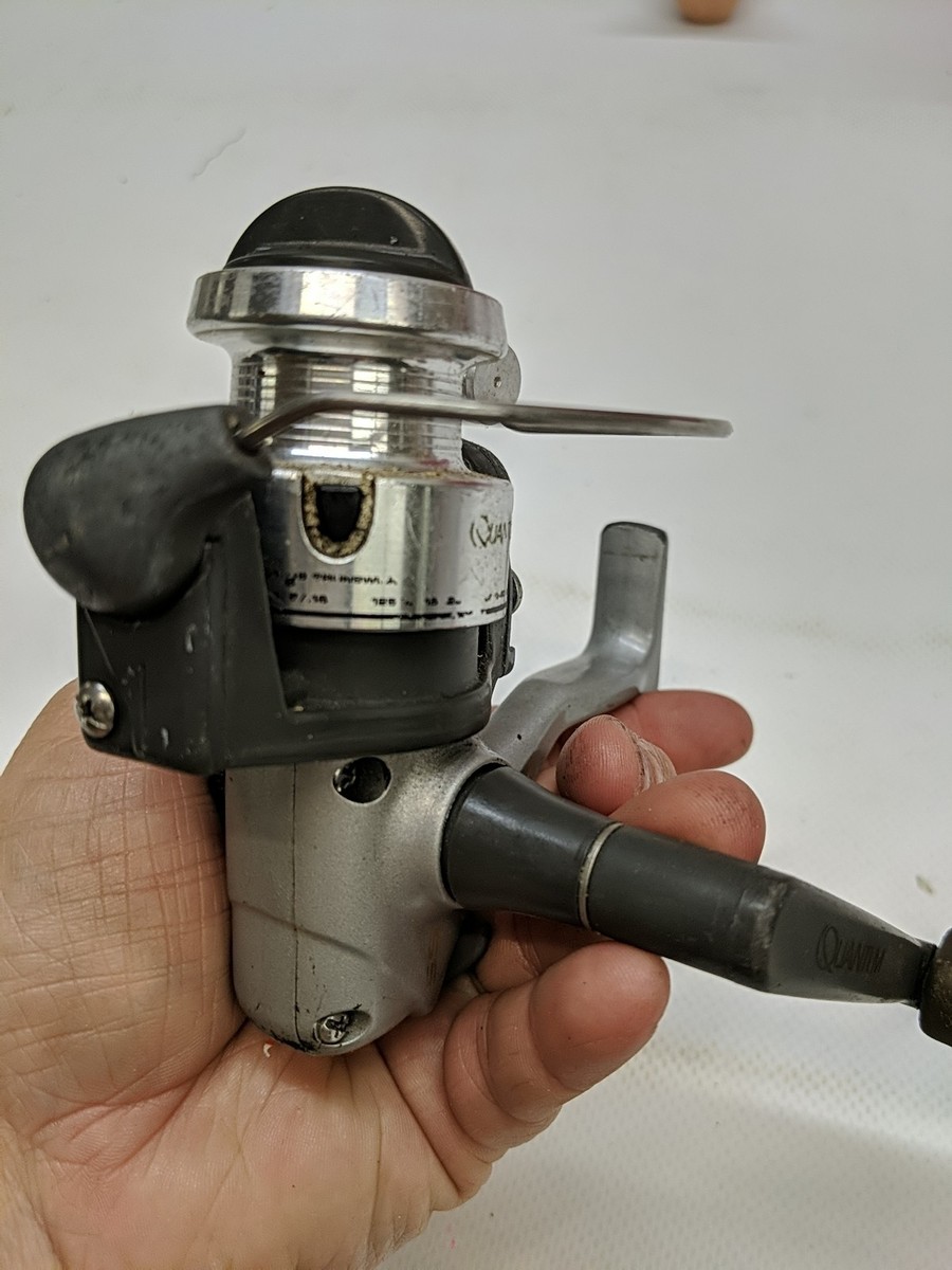 Vintage Zebco Quantum SS Long Stroke Snapshot Spinning Reel