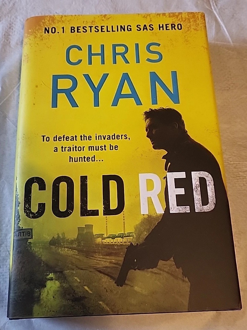 Cold Red Hardcover Book