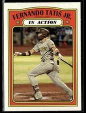 2021 Topps Heritage #138 Fernando Tatis Jr. Baseball Card 3203R