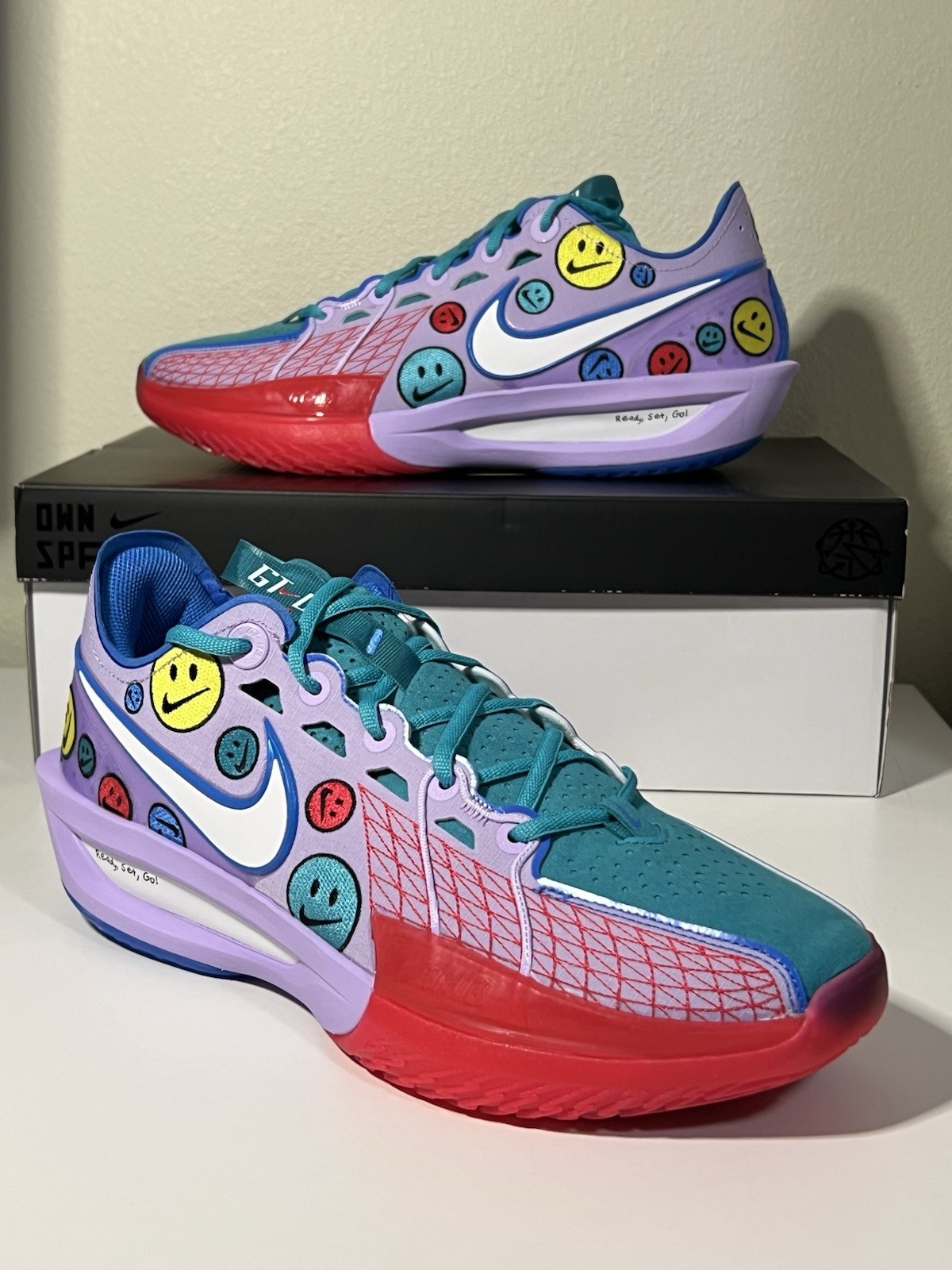 Nike Air Zoom GT Cut 3 'Jewell Loyd' Justice HJ6631-900 Smiley