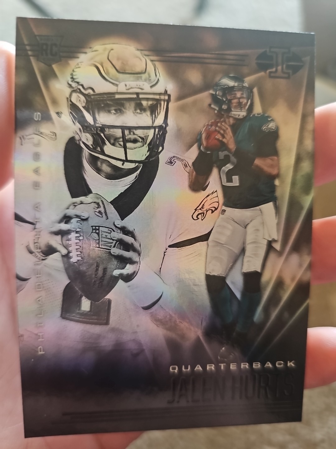 2020 Panini Illusions - Jalen Hurts Michael Vick #11