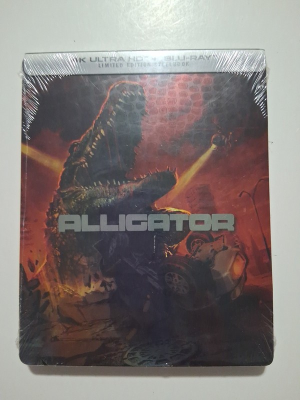 ALLIGATOR LIMITED EDITION STEEBOOK 4K ULTRA HD +BLU-RAY