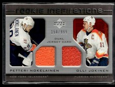 2005-06 Upper Deck Rookie Update Petteri Nokelainen/Olli Jokinen Rookie 150/999