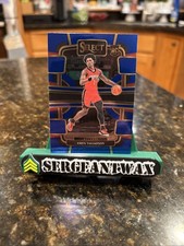 Amen Thompson 2023-24 Select BLUE PRIZM Rookie Card #96 RC Houston Rockets