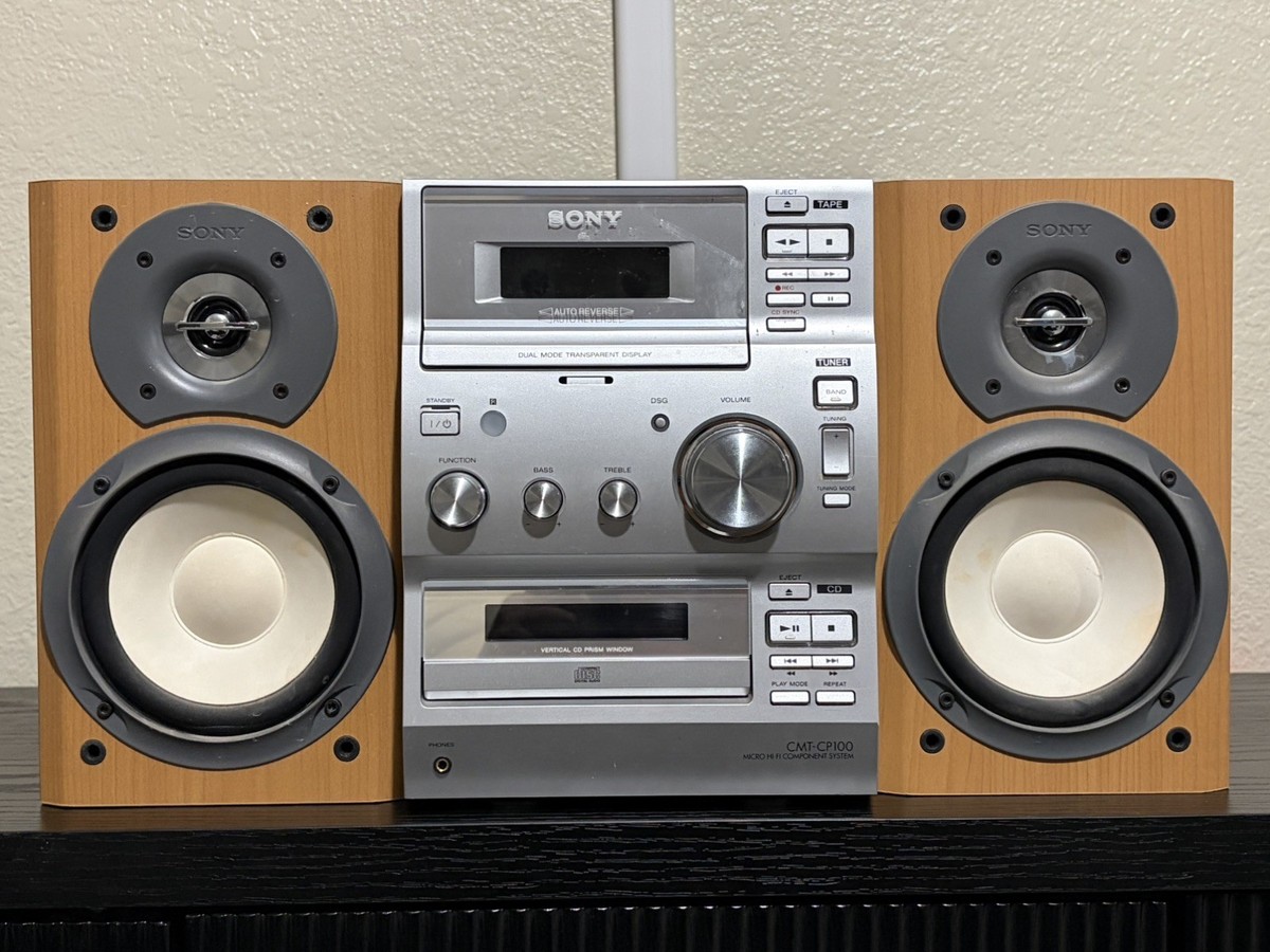 Sony CMT-CP100 Micro HiFi Component System (READ DESCRIPTION!) | eBay