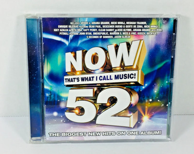 NOW THAT'S WHAT I CALL MUSIC 52 (CD) VARIOUS ARTISTS (2014) COMPILATION ALBUM+++