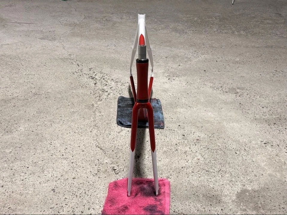 Juego de cuadro de bicicleta de pista Cinelli Vigorelli 2009 talla S Foto 2 de 4