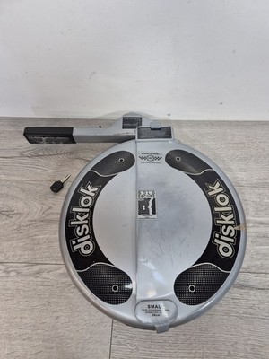 DISKLOK kleines silber 39cm Lenkrad Diebstahlsicherung Lenkradschloss