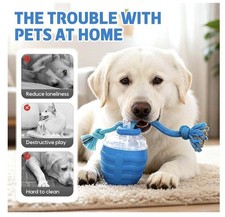 Upgraded Interactive Motion Activated Dog Ball for Medium/Large Dogs - Blue