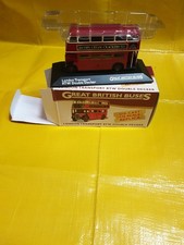 Die-Cast Model of Great British Buses Jacobs Crackers Vintage Boxed Mint Boxed