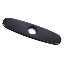 Sink Hole Cover Faucet Deck Plate 10" Oil Rubbed Bronze Escutcheon