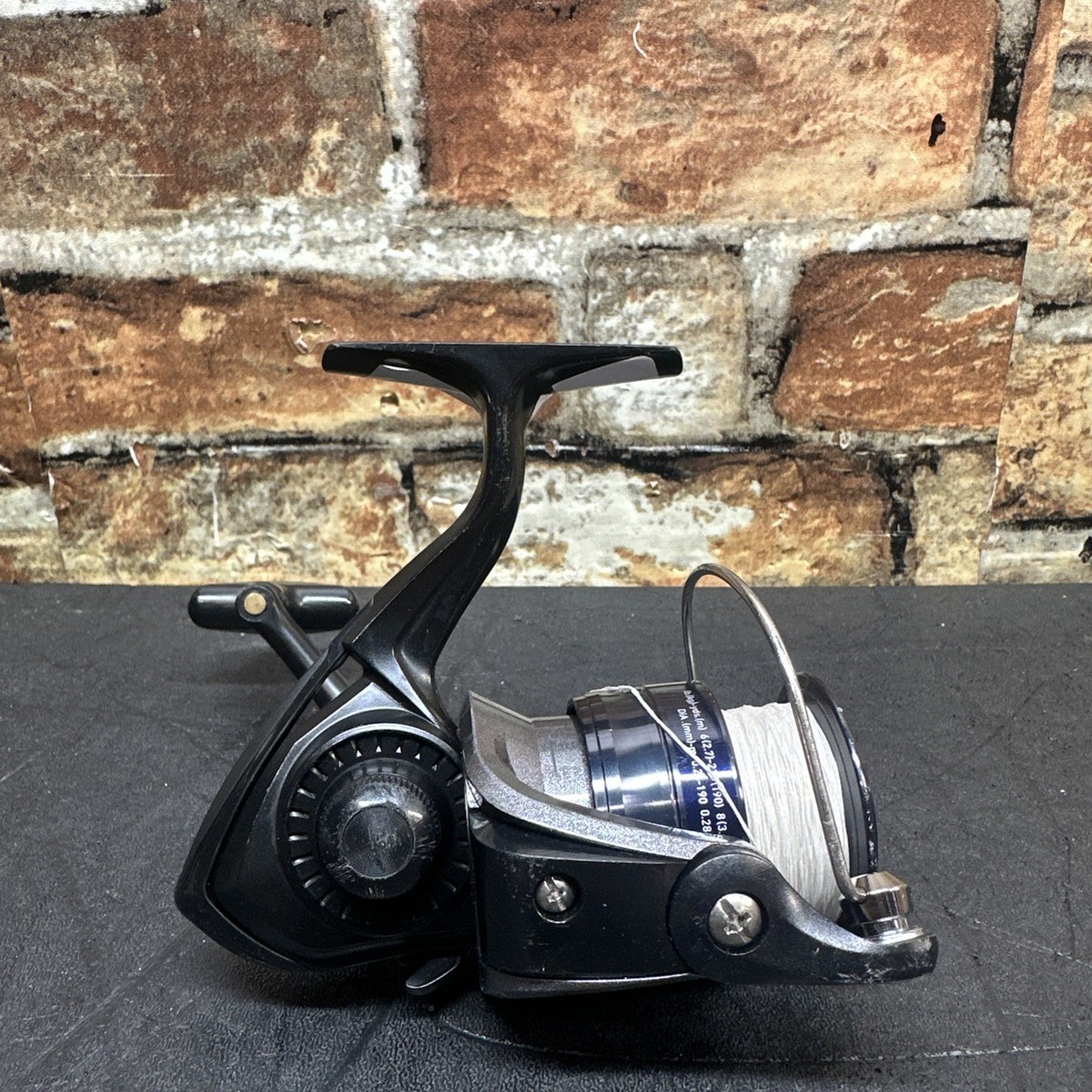 Daiwa Samurai x2 2500 Pre Spooled Reel Aluminum Spool/ black Dia