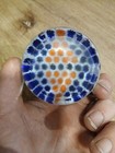 Vintage Large Murano Multicolor Millefiori Glass Paperweight AVEM 3” — photo 2