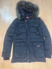 Image of Superdry Men's Downhill Padded Overhead Puffer Jacket Size Small
