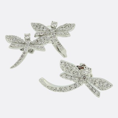 Mimi Diamant Libelle Ohrringe