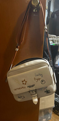 Coach Hudson Crossbody w/ Diary Embroidery (style # C8144)