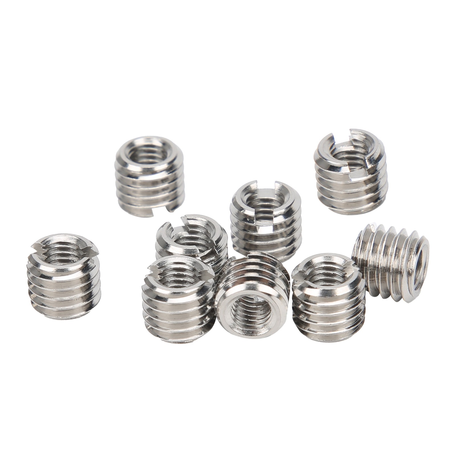 ✿ 10Pcs Thread Reducing Nut Male Female Insert Kit Repair Tool Fastener Hardware