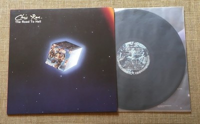 CHRIS REA THE ROAD TO HELL LP 1989 GERMANY MAGNET WX 317 ALSDORF 1A1B1 INNER EX
