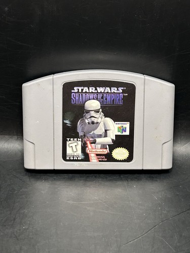 Star Wars Shadows of the Empire (Nintendo 64 1996) Cartridge Only TESTED Cleaned