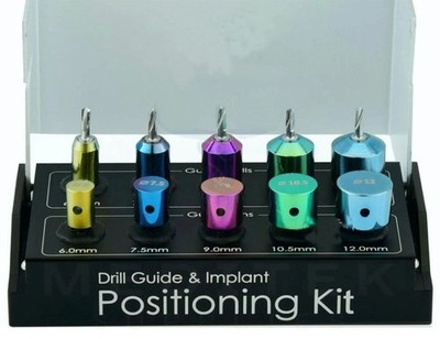 Dental Drill Guide and Positioning Kit Titanium Guided Set Pins
