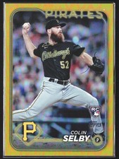2024 Topps #668 Colin Selby Gold Foil