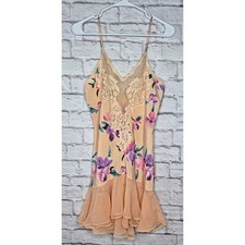 Victoria  s Secret Chiffon Chemise Babydoll Slip Dress Nightgown Lace medium 90s