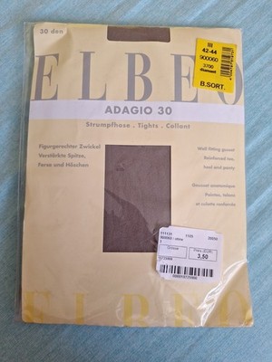 Elbeo Strumpfhose ADAGIO 30 den III 42-44 3700 diamant