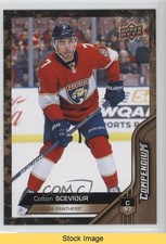 2016-17 Upper Deck Compendium Gold Colton Sceviour #411 READ 0c3