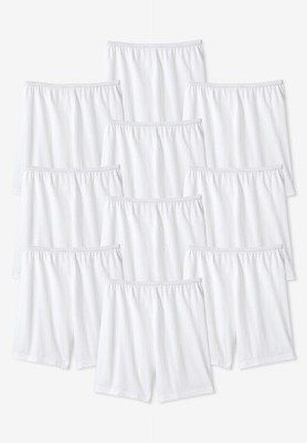 Comfort Choice Plus Size Cotton Boxer 10-Pack
