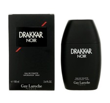 Drakkar Noir by Guy Laroche, 3.4 oz EDT Spray for Men Authentic Guaranteed 