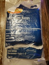 Kenmore Canister Type C Vacuum Bags 18 Bags Fits 5055, 50557, 50558, Panasonic