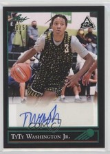 2021-22 Leaf Memories 1992 Base Green 46/50 TyTy Washington Jr #BG-TWJ Auto 0l1