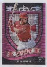 2021 Panini Chronicles Crusade Pink Pulsar Prizm Alec Bohm #23 10wc